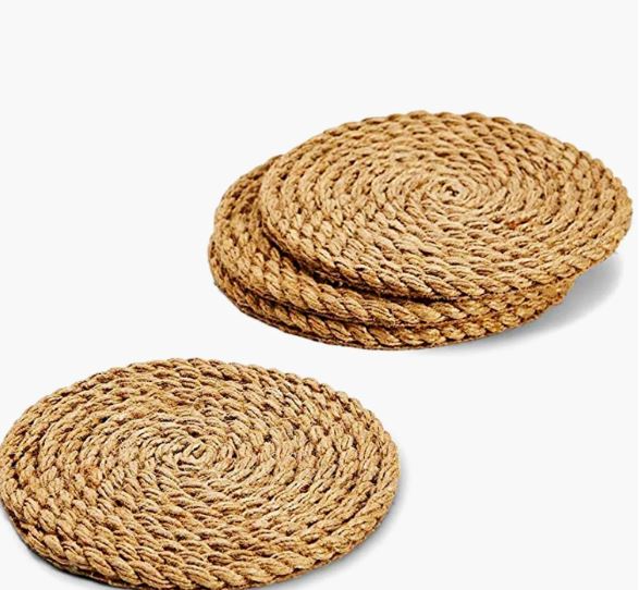 Rattan  Coasters - The Kemble Shop