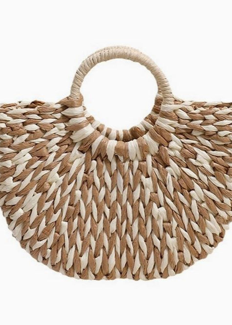 Half Moon Woven Totes - The Kemble Shop