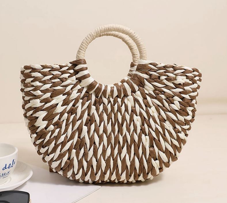 Half Moon Woven Totes - The Kemble Shop
