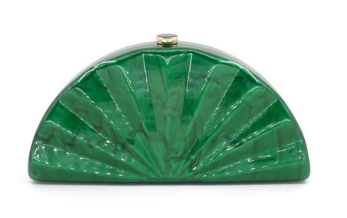 Acrylic Scallop Clutch