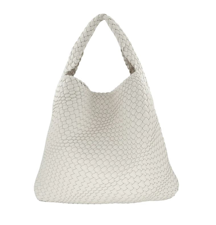 Large Woven Hobo Bag - The Kemble Shop