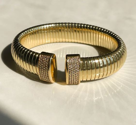 Elise Cuff - Gold - Idalia - The Kemble Shop