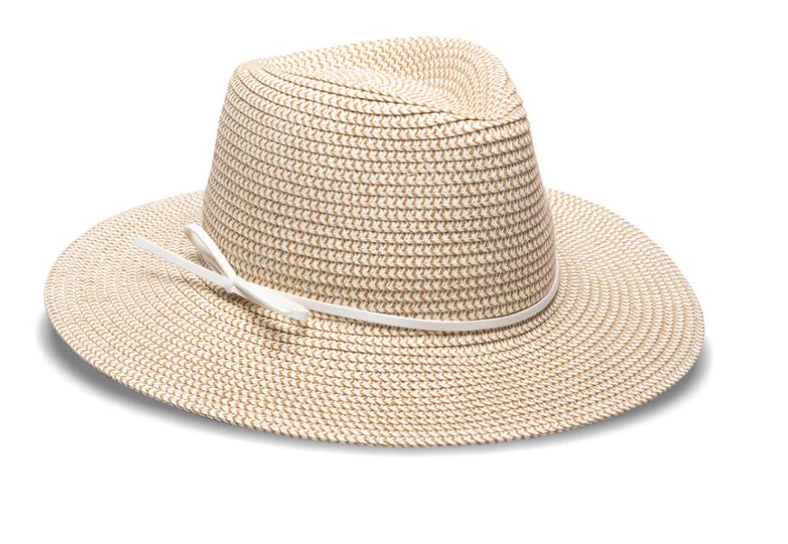 Nikki Beach Esme White Tweed Hat - The Kemble Shop