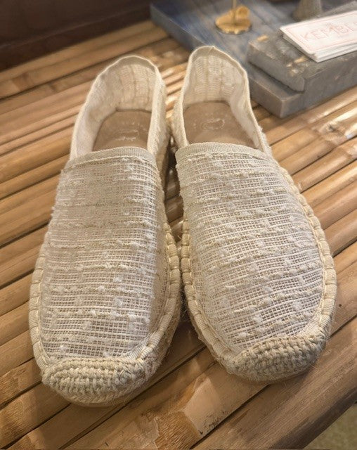 Soulful Days - Sand Espadrille Pebble Shoe - The Kemble Shop