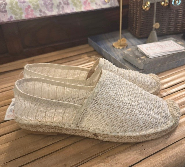Soulful Days - Sand Espadrille Pebble Shoe - The Kemble Shop