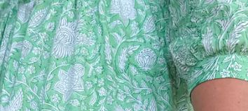Palm Beach Classic Tunic  - Field of Green - The Kemble Shop