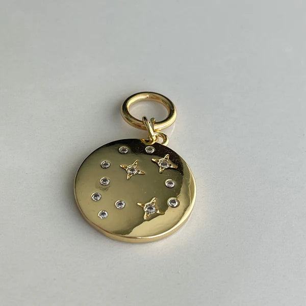 Stardust Medallion Charm - The Kemble Shop