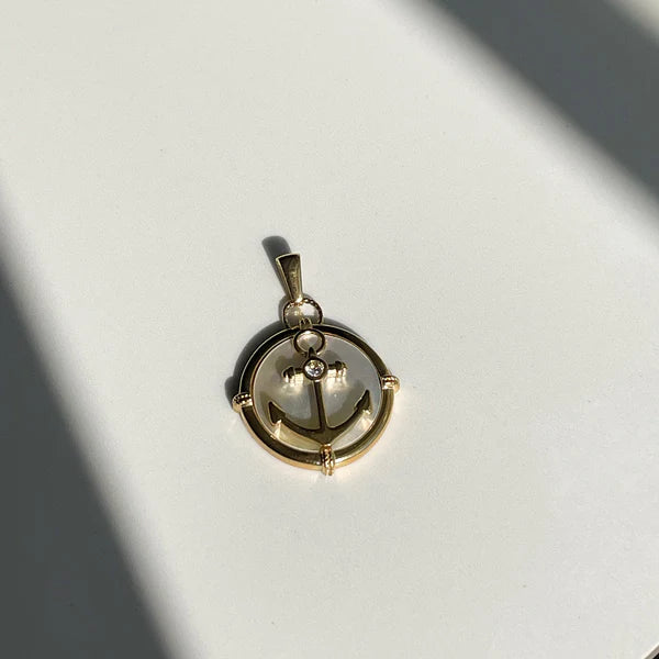 Anchor Charm Medallion - Idalia