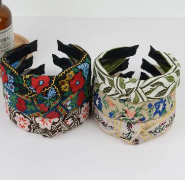 Headbands - Embroidered Custom Headbands - The Kemble Shop