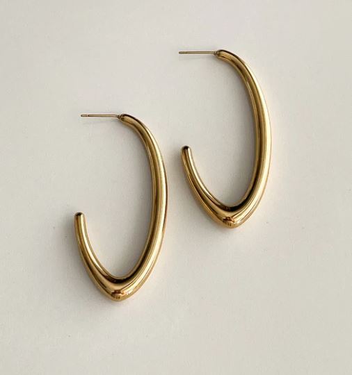 Idalia - Kai Drop Earring Hoops - The Kemble Shop