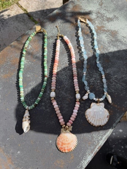 Custom Shell Necklaces - Kendall Moore - The Kemble Shop