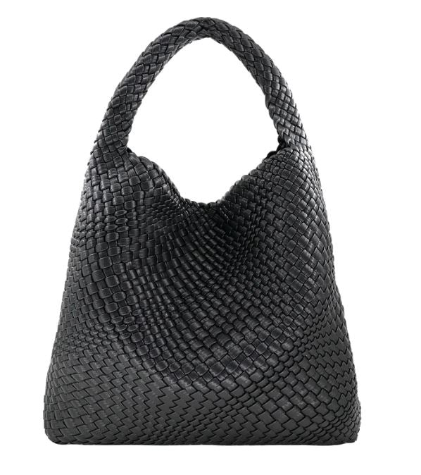 Large Woven Hobo Bag - The Kemble Shop