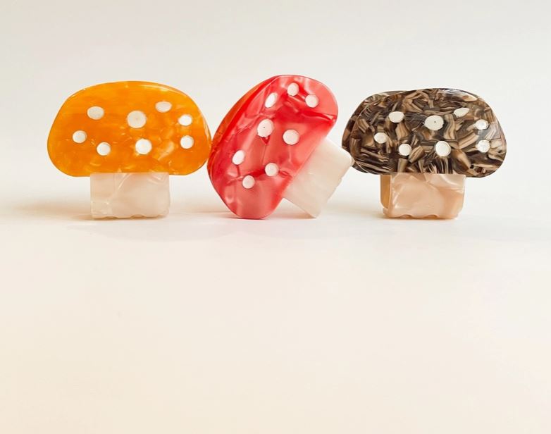 Mushroom Claw Clip - The Kemble Shop
