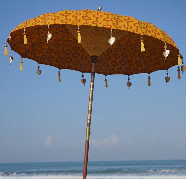 Balinese Umbrellas  (70" D x 100" H) - The Kemble Shop