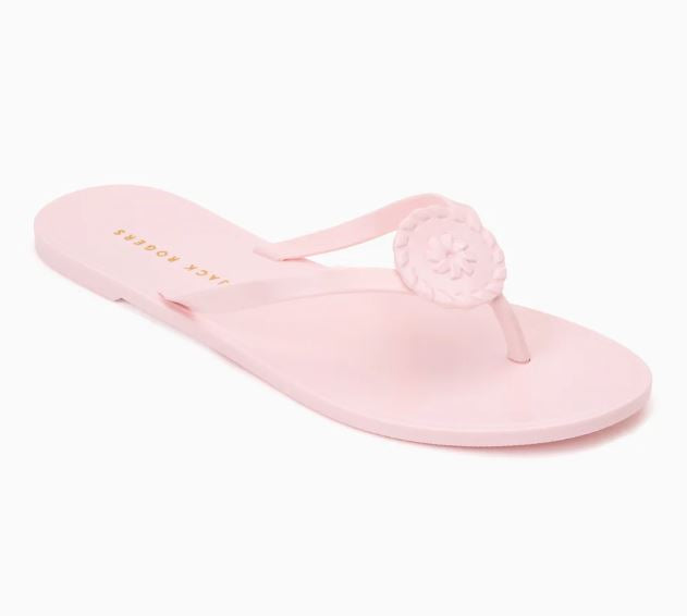 Jack Rogers Roxy Rubber Shoe | Pale Pink - The Kemble Shop