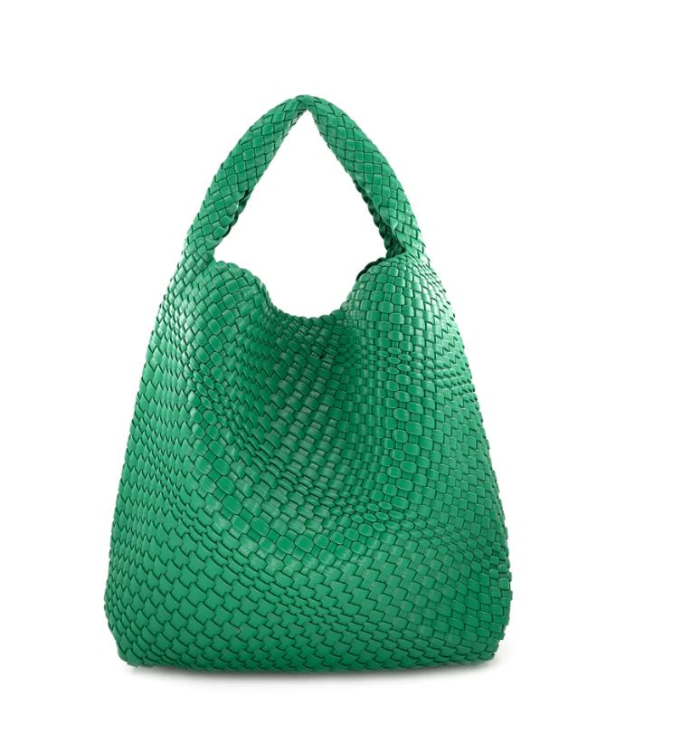 Large Woven Hobo Bag - The Kemble Shop