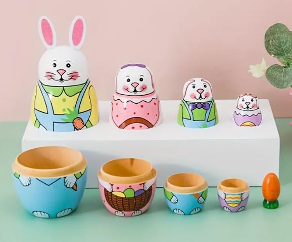 Nesting Easter Bunny - The Kemble Shop