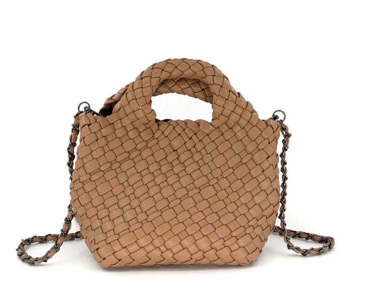 Woven Mini Tote w/Strap & Insert | Various Colors – The