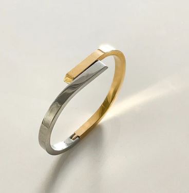 Gigi Two Tone Cuff | Idalia - The Kemble Shop