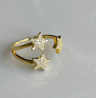 Wish Upon a Star Ring (Size 7) - Idalia - The Kemble Shop