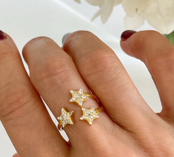 Wish Upon a Star Ring (Size 7) - Idalia | The Kemble Shop