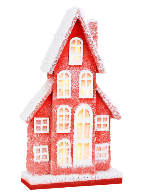 Lighted House - 19" - The Kemble Shop