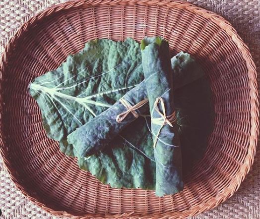 Cabbage Leaf Placemats - The Kemble Shop