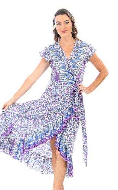 Lavender Voyager Dress  - Walker & Wade - The Kemble Shop