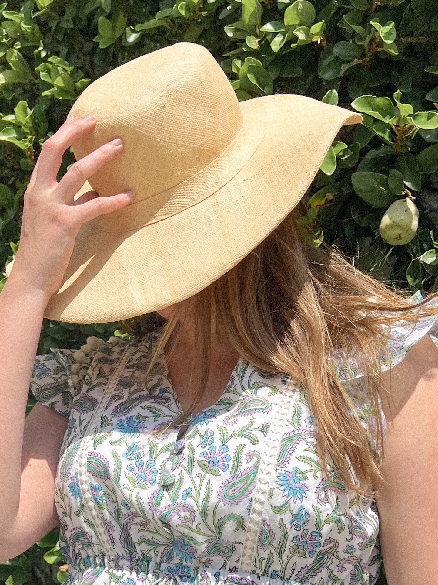 5” Natural Classic Palm Beach Hat - The Kemble Shop