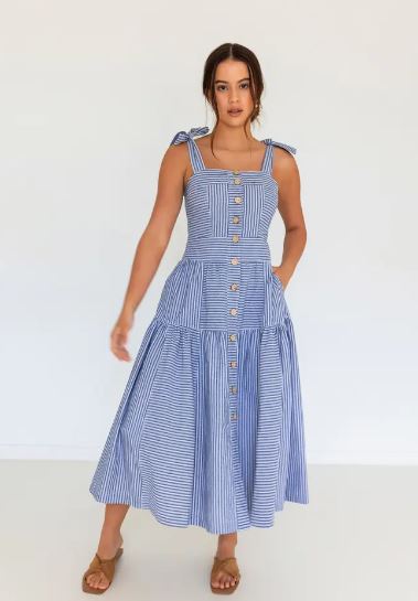 Copy of Bengal Rose Christina Dress - Walker & Wade - The Kemble Shop