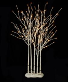 Lighted Birch Tree - 18.25