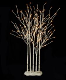 Lighted Birch Grove - 30 in - The Kemble Shop