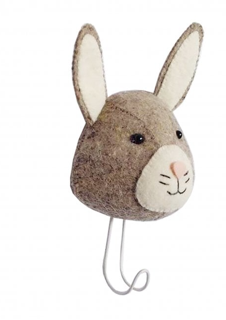 Baby Bunny Head Hook - The Kemble Shop
