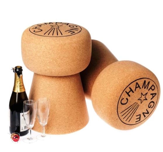 Custom Dom Champagne Cork Stool - The Kemble Shop