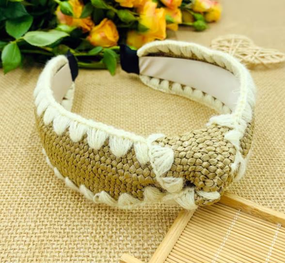 Natural Macrame Headband - The Kemble Shop