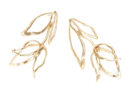 Tulip Gold Drop Earrings - The Kemble Shop