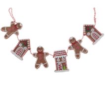 Gingerbread Garland - 30" - The Kemble Shop