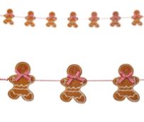 Gingerbread Garland - 48" - The Kemble Shop