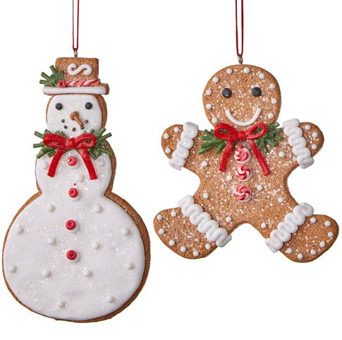Gingerbread Cookie Ornament - 5" - The Kemble Shop