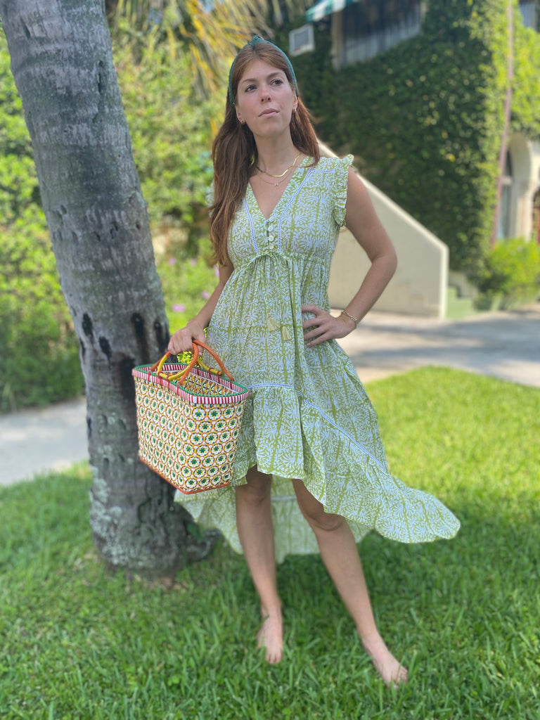 Green Meadows Emma Dress - The Kemble Shop