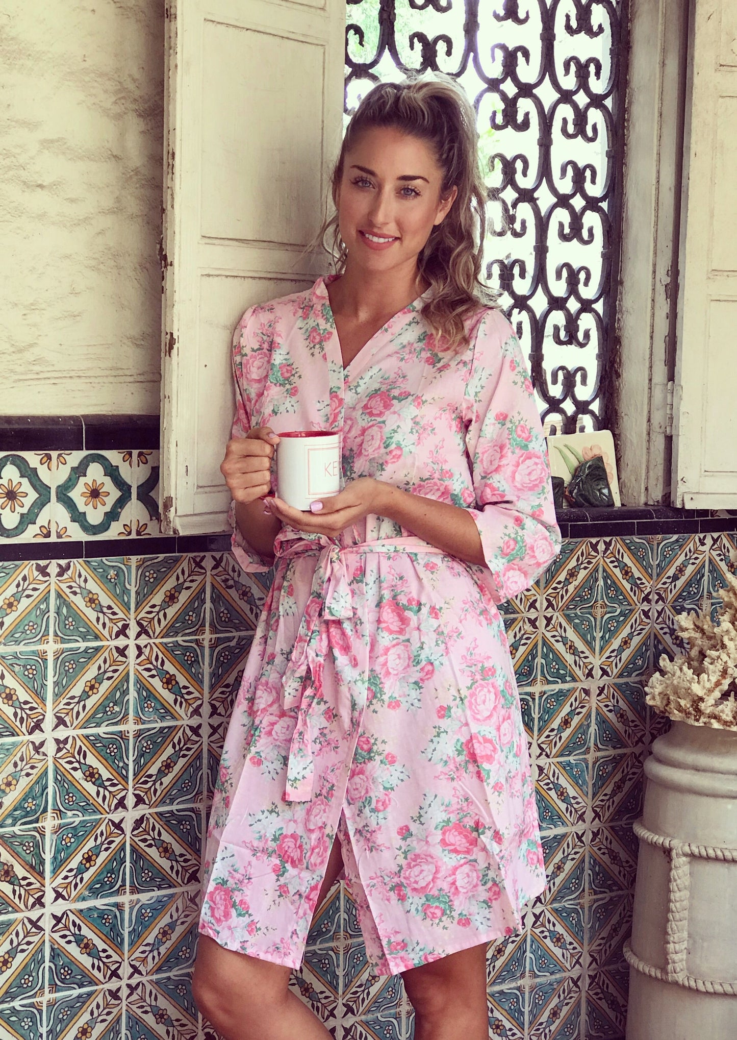 Bridesmaids Floral Robes - The Kemble Shop