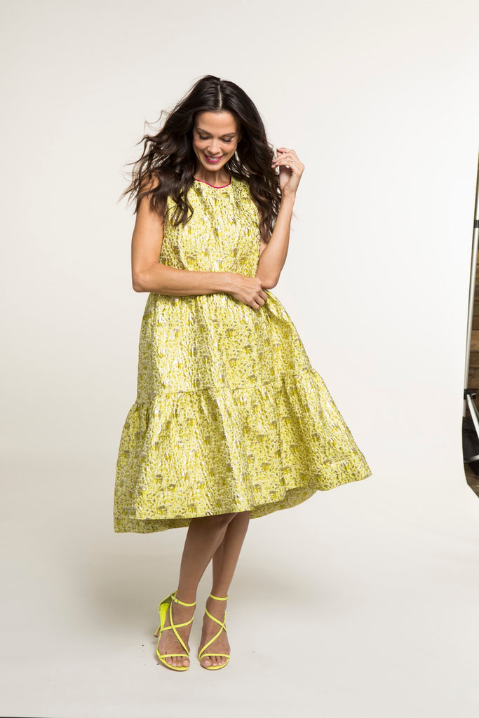 Betty Brocade Dress - Bitsy Stoneking & Amanda Perna - The Kemble Shop