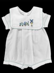 Boys Choo Choo Romper - The Kemble Shop