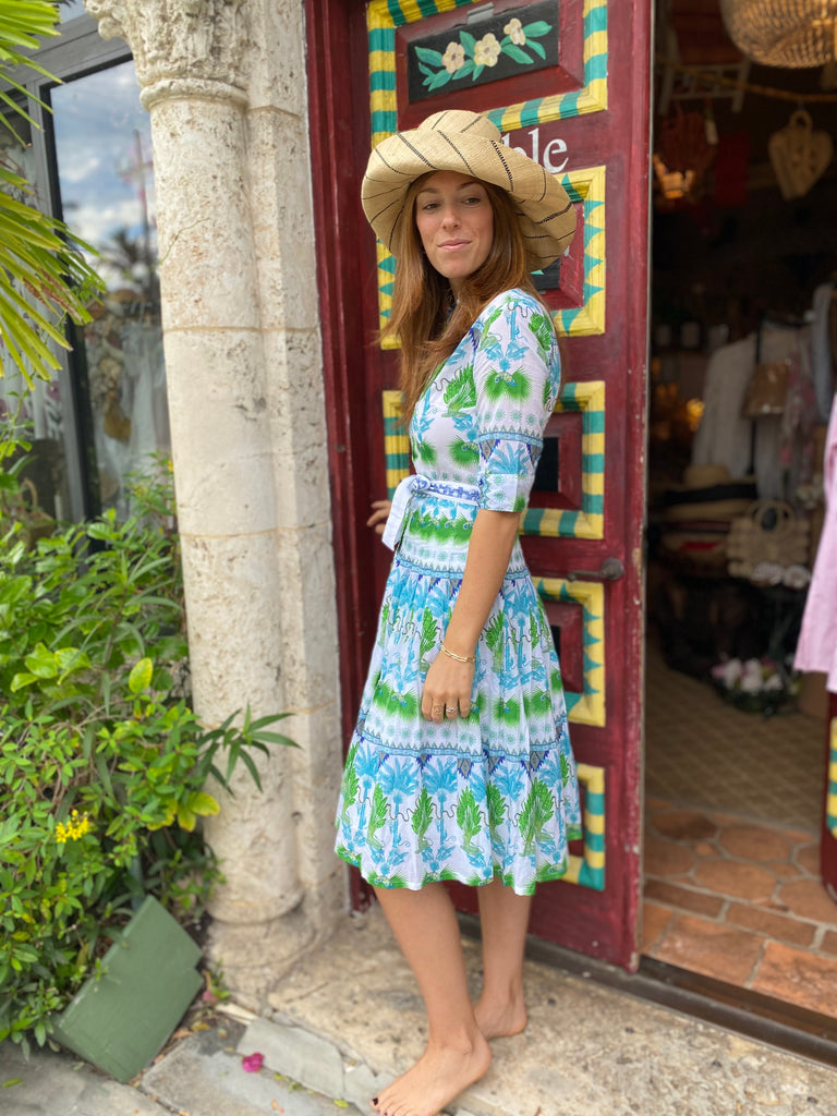 Tropical Midi Maisel Dress - The Kemble Shop