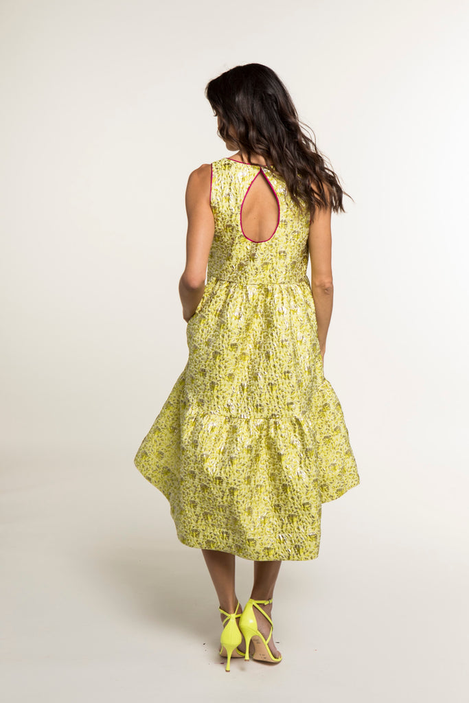Betty Brocade Dress - Bitsy Stoneking & Amanda Perna - The Kemble Shop