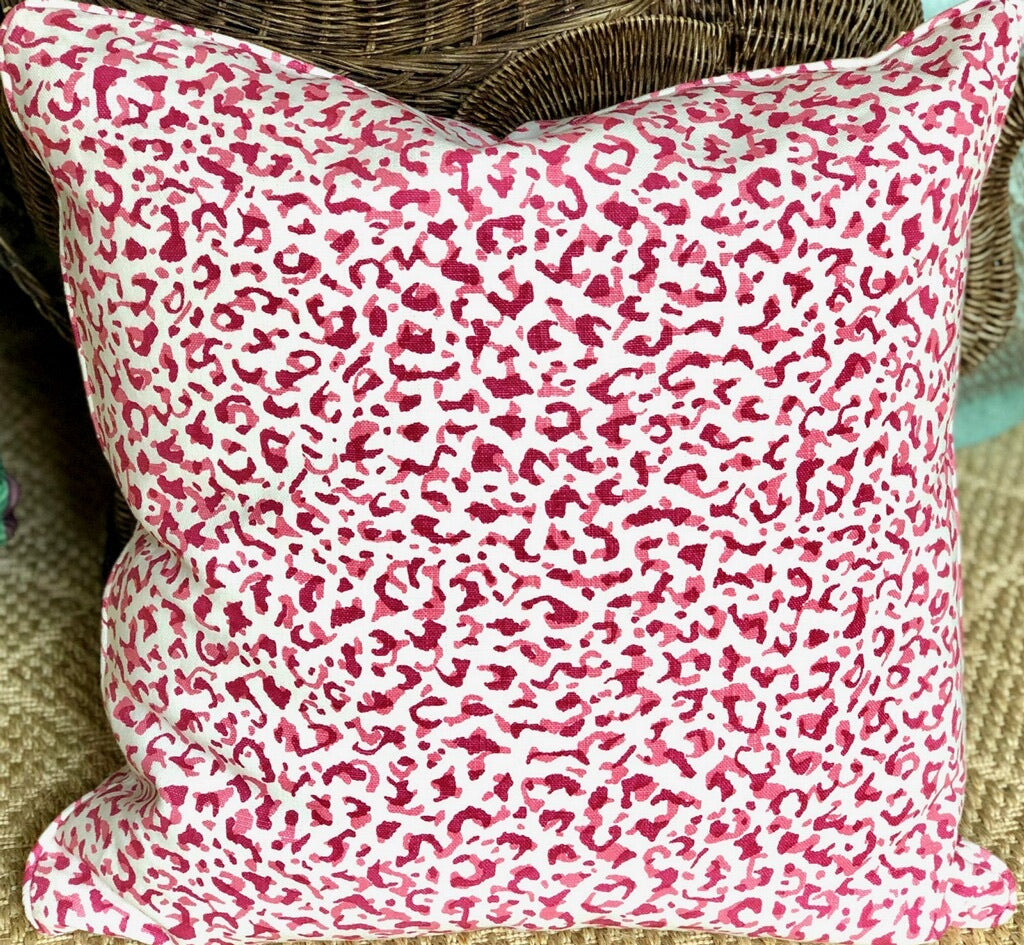 Peter Fasano Leopardo Outdoor Pillows- 23x23 - The Kemble Shop