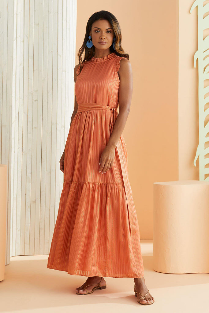 Terracotta Alice Dress - The Kemble Shop