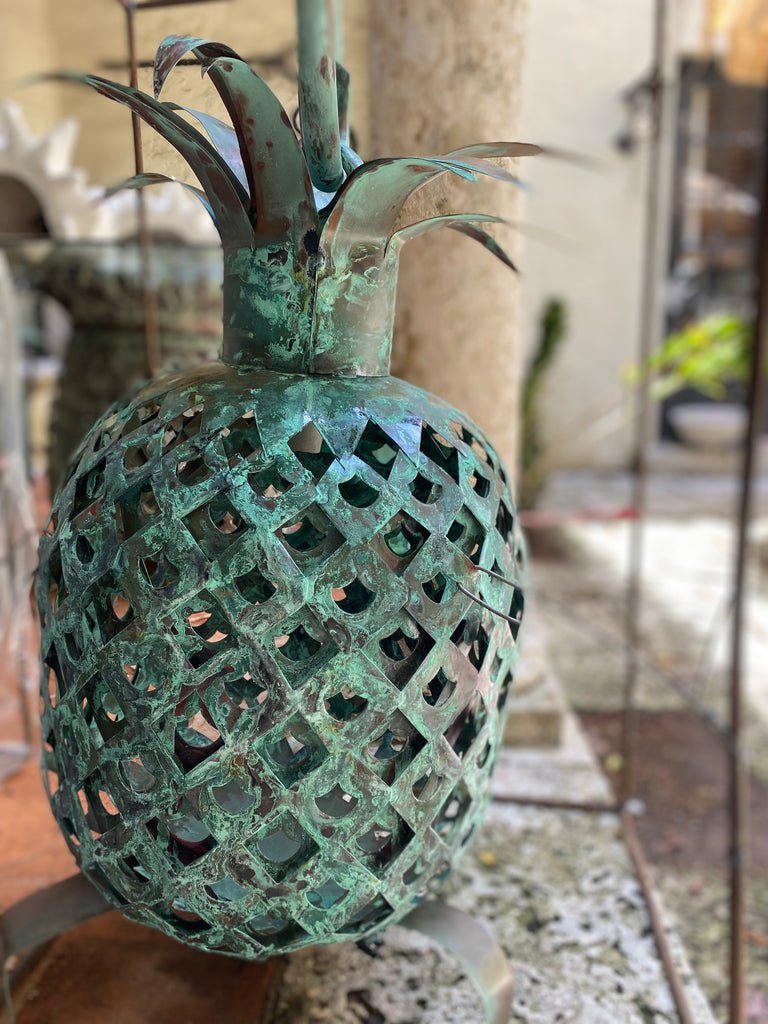 Copper Pineapple Wall Sconce - The Kemble Shop