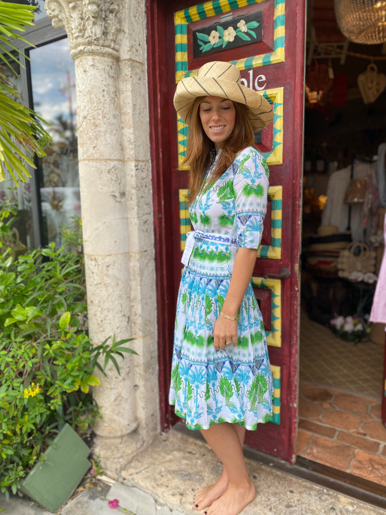 Tropical Midi Maisel Dress - The Kemble Shop