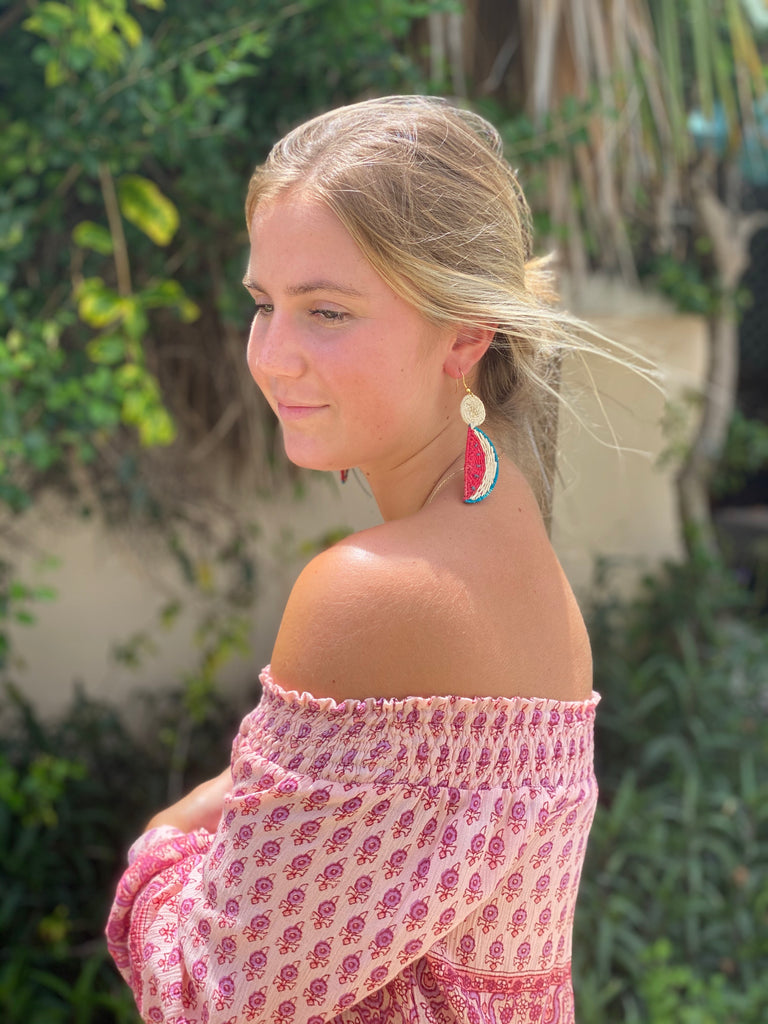 Watermelon Earrings - The Kemble Shop